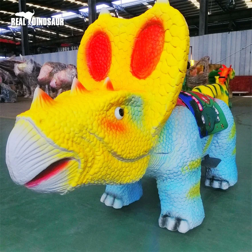 Remote Control Car Amusement Park Products Ride on Dinosaur