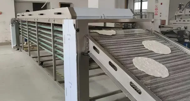 High Capacity Lavash- Tortilla Production Line Tortilla wraps Making Machine Grain Product Making Machine