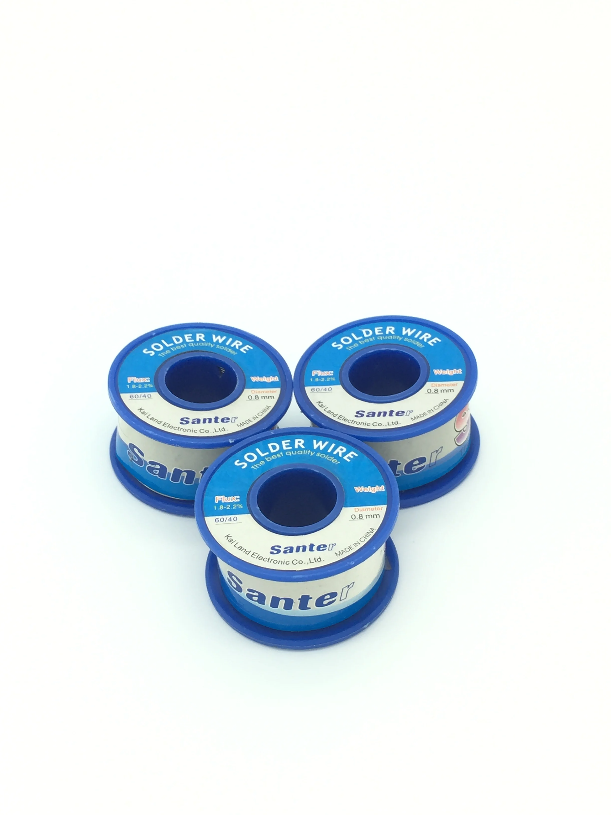 Santer 60/40 Hight quality No Cleaning Solder Wire  0.8mm  100g Tin Flux Rosin Activated Cored Welding Wire