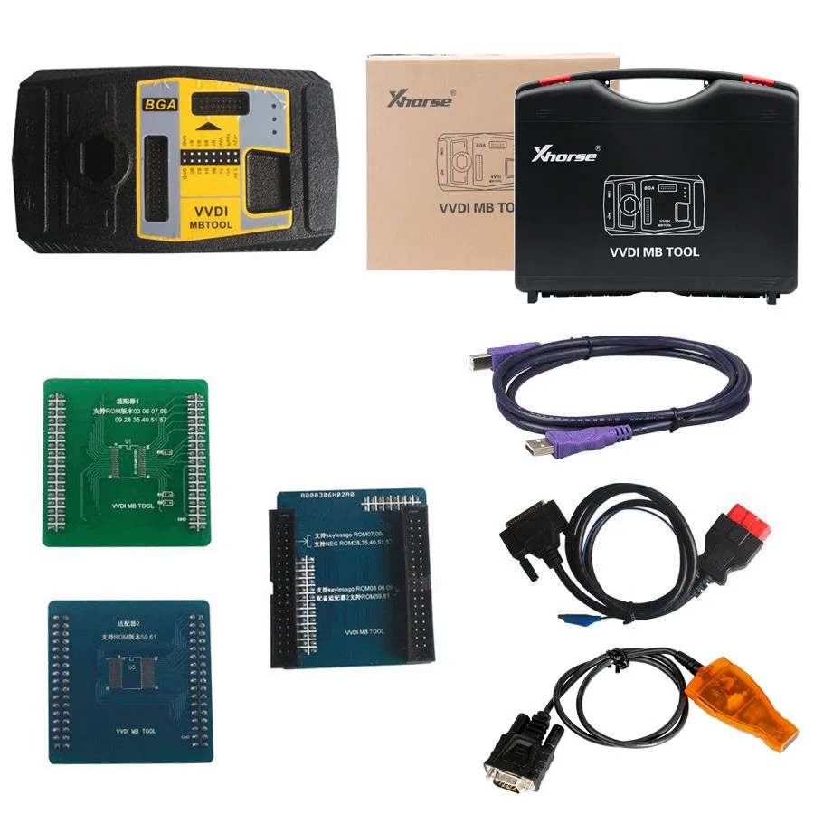 Xhorse VVDI MB BGA Tool Device for Mercedes Benz support Password Calculation and all Key Lost vvdi mb key programmer