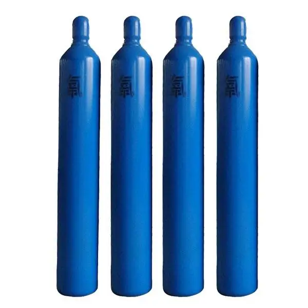 Latest High Pressure 8L 10L 40L Medical Portable Oxygen Cylinder Price O2 Gas Cylinders