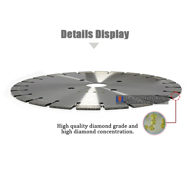 12 Inch 14 Inch Laser-Welded Dry Wet Masonry Concrete Blade Cutting Disc Diamond Saw Blades for Granite Marble Brick