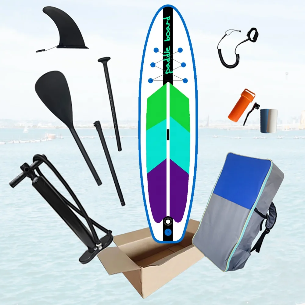 BSCI/EN High Quality Low Price Wholesale soft waterplay surfing Inflatable sup Cheap Stand Up Paddle Race Boards for 2022