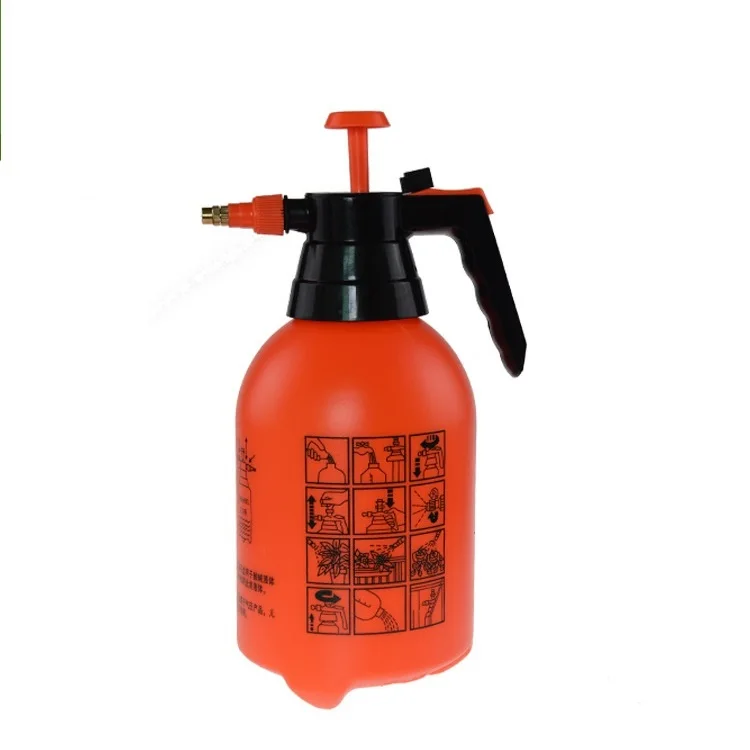 Factory Price 2 Liter Plastic Spray Bottles Garden 2L  Pressure Orange Sprayer