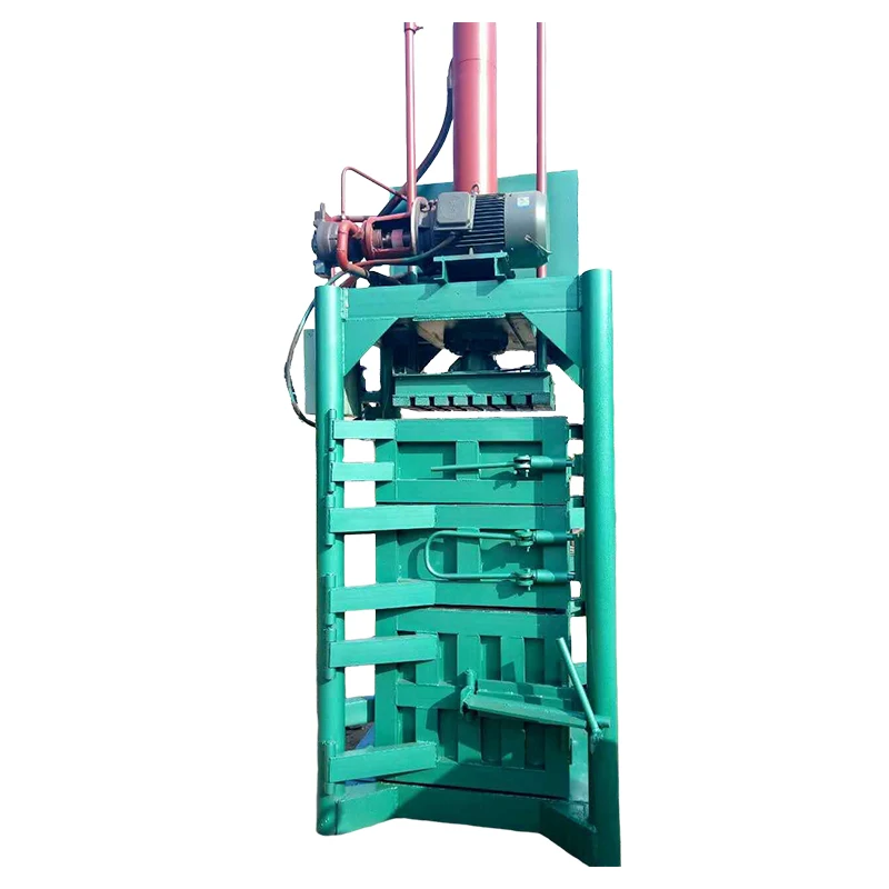 Waste Paper Baler Loose Material Compression Baling Processing Machinery Small Material Baling Machinery Equipment