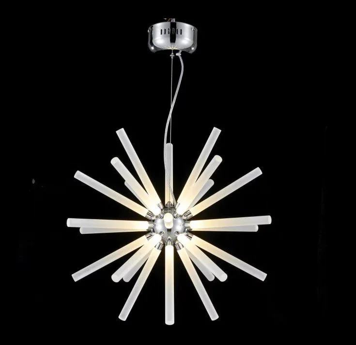 Nordic Style Bubble Crystal Ball Led Pendant Lamp Frosted AND Clear Drop Light Fixture for Living Room