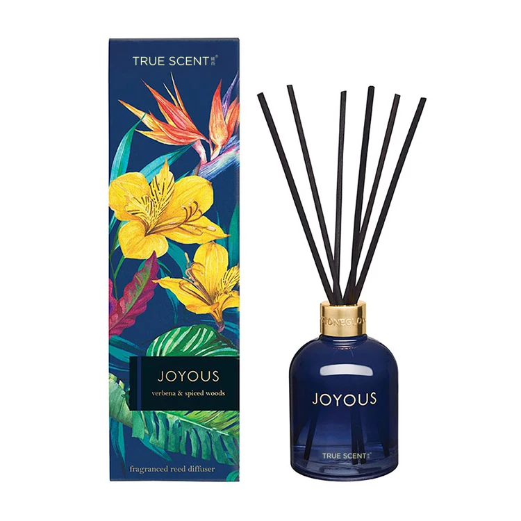 150ml New Design Round Glass Aroma Diffuser Luxury Air Freshener Type Reed Diffuser Set