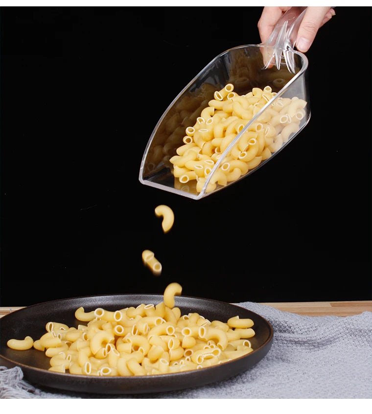 High 4.5cm Tea Coffee Bean Scoop Plastic Barware Ice Scoop Multi-use Scoop Ice Bucket