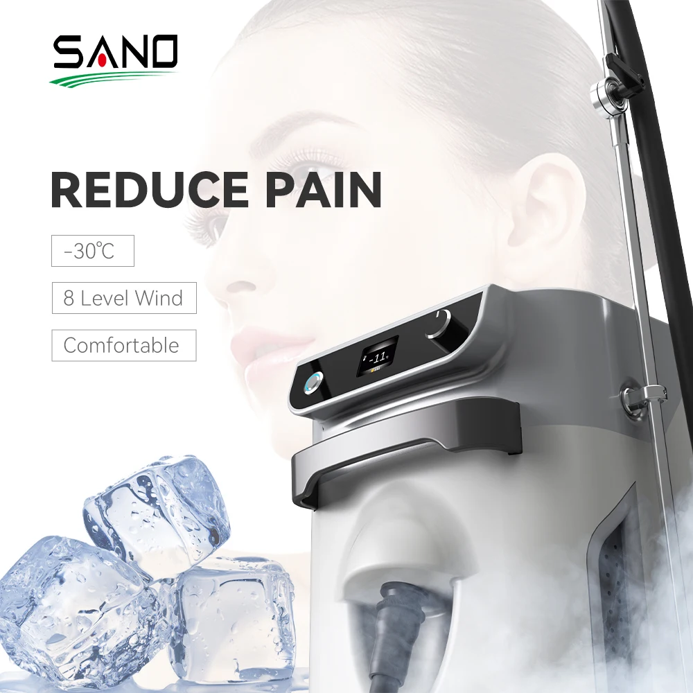 -Машина для охлаждения кожи холодным воздухом zimmer cryo 30C лазерной обработки и