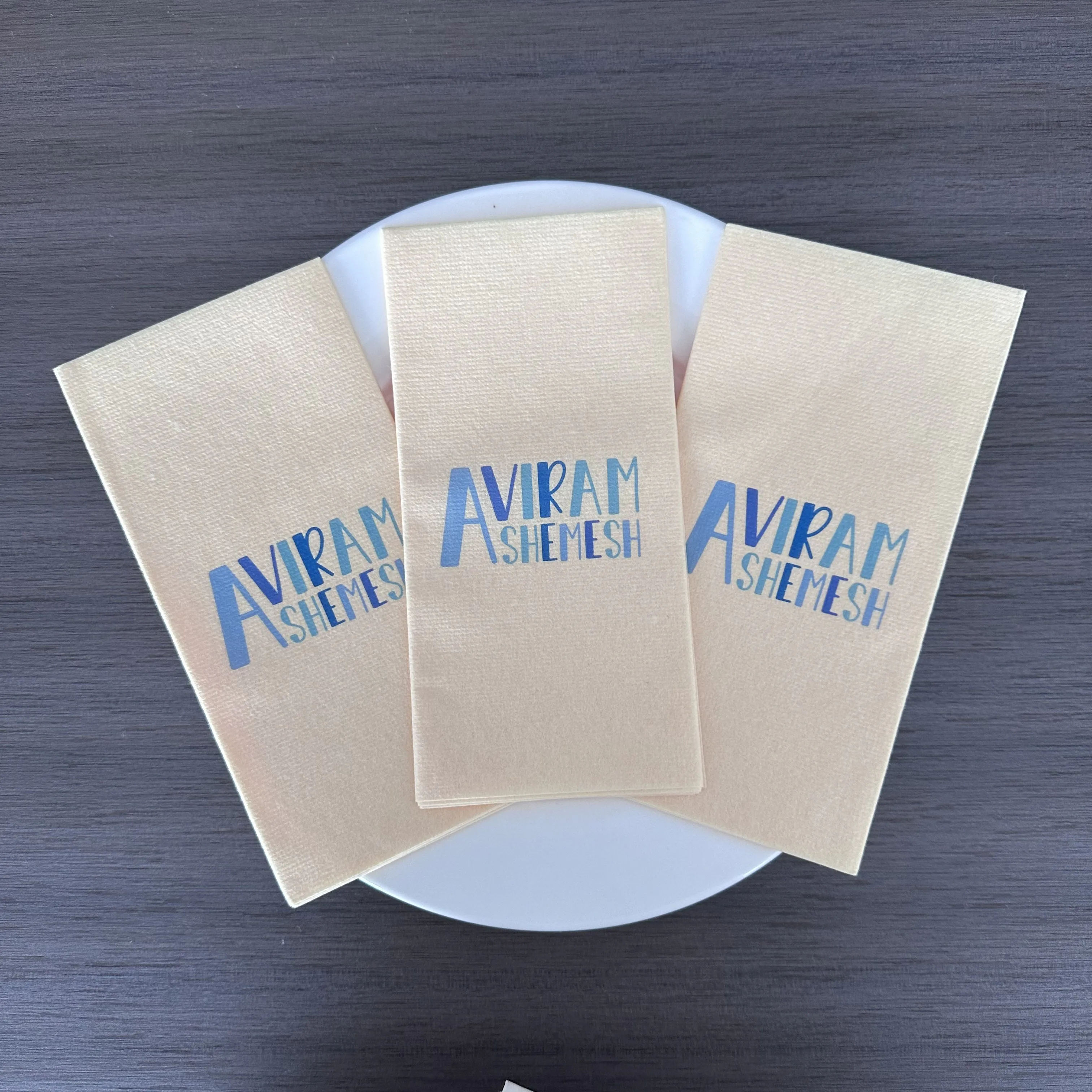 Disposable Guest Towel For Hotel Home 100% Virgin Wood Pulp Feel Like Linen Paper Napkins For Restaurant