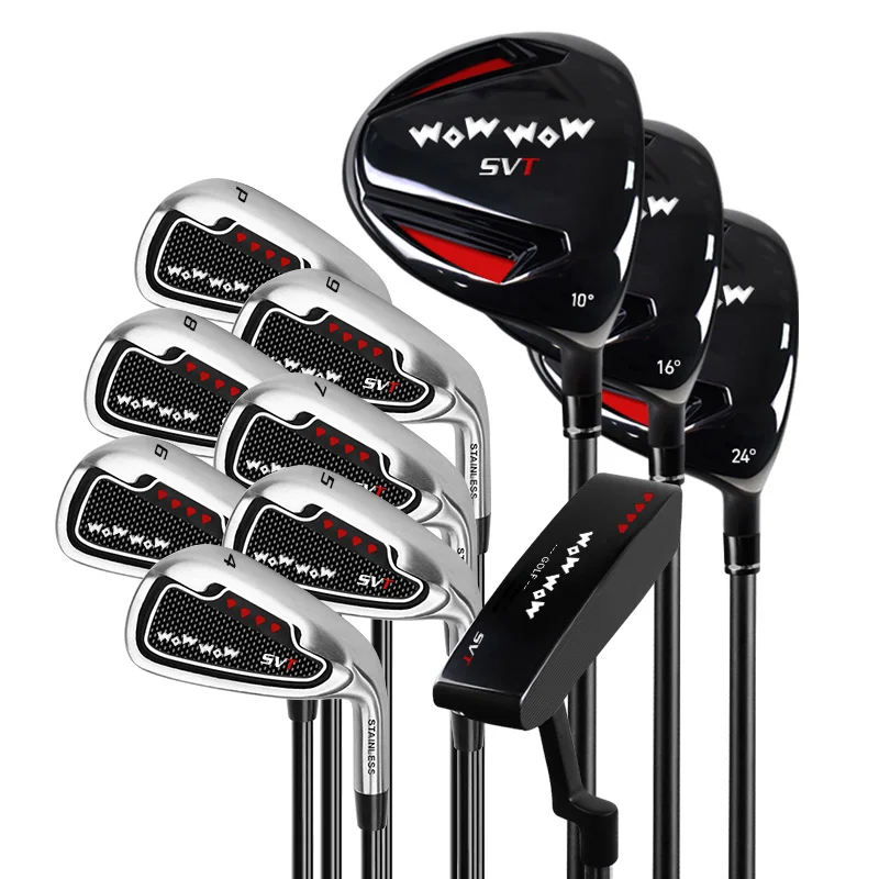 Wholesale Golf Club Set Custom Titanium Alloy Wood Golf Club Beginner Practice Golf Clubs Complete Set