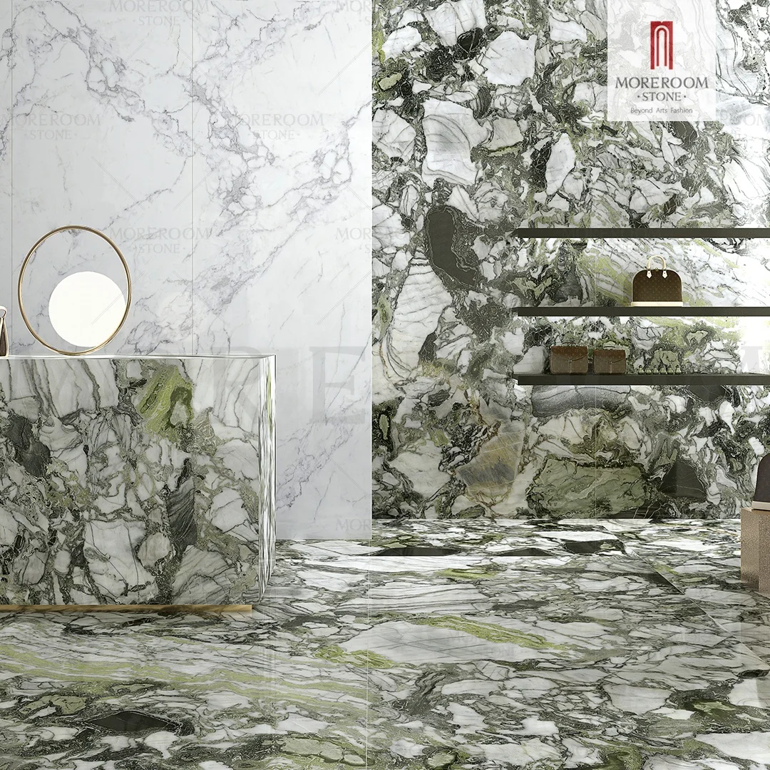 Low Price Artificial Marble Sintered Stone Texturizado Tile With Marble Look
