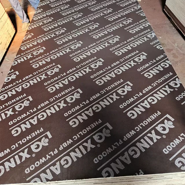 15mm 16mm 18mm poplar core hardwood core marine plywood film faced plywood