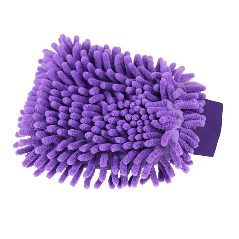 Синель, оптовая продажа, микрофибра, красочная мойка автомобиля, Варежка