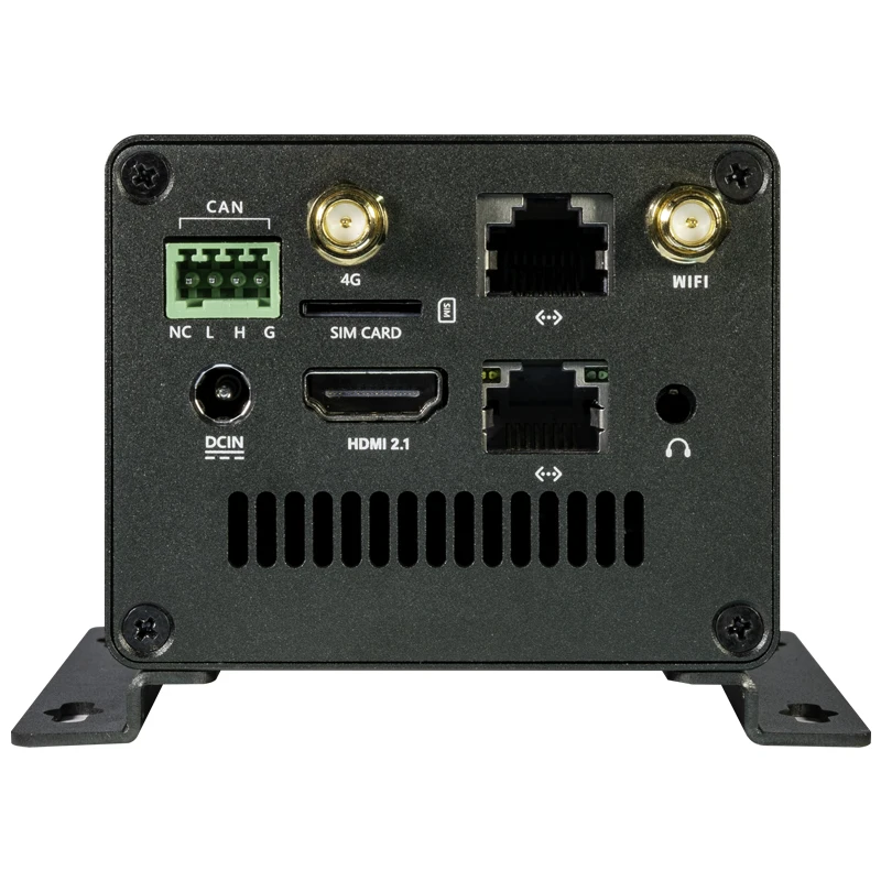 RK3588s OCTA CORE 16GB 32GB RAM 128GB ROM 8K display Dual NIC Android 12.0 Linux ARM fanless industrial AI computer MINI PC