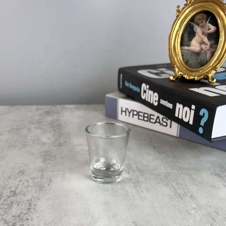 Custom Logo 58ml Vodka Whiskey Wine Cup 15ml Blanks Espresso Sublimation Glass Shot Glasses