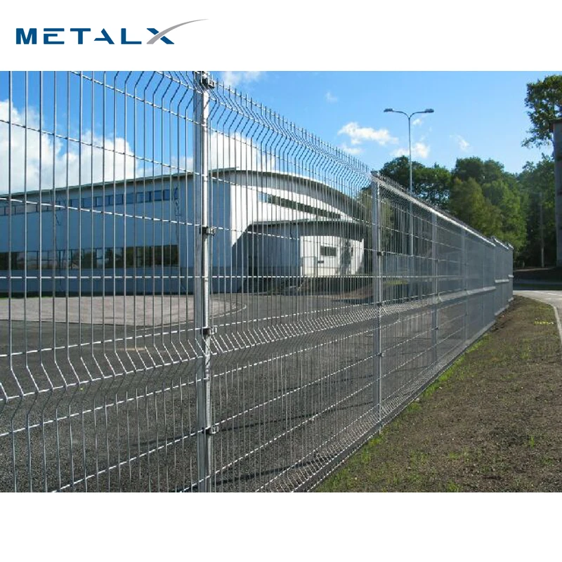 Hot Selling square Post 3d Triangle Bending Welded Wire Mesh Fence Panel for Sale