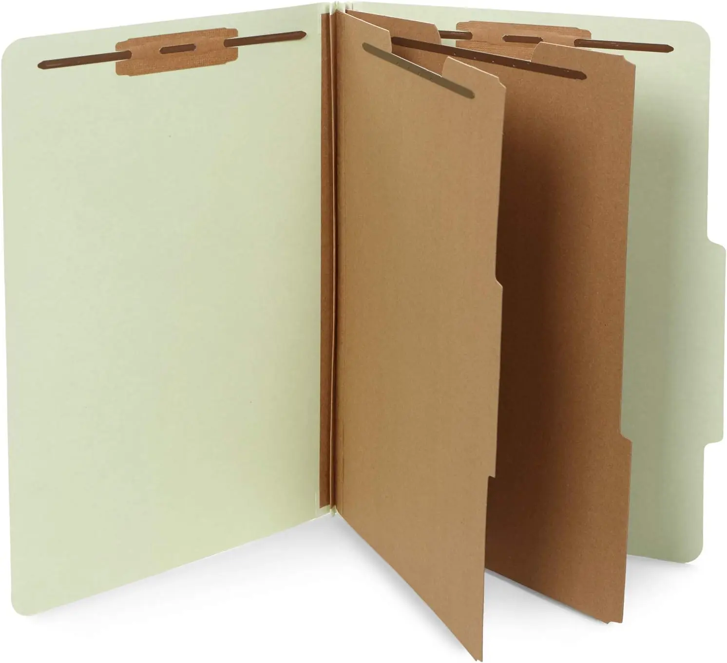 Letter Size Classification Folders File Folders with Fasteners for Documents Storage Gray Classification Folders