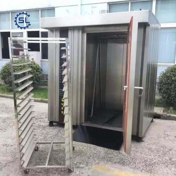 Commercial stainless steel 64 trays hot air circulating electric rotary oven