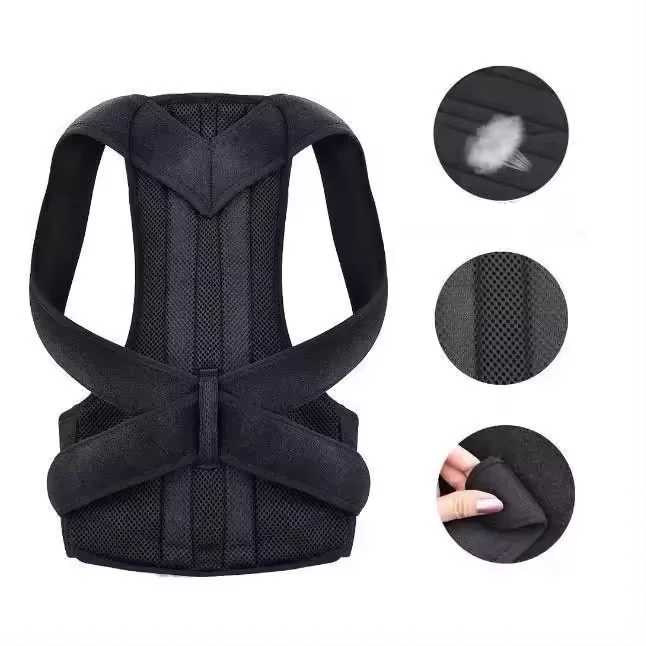 Adjustable Full Back Support Upper and Lower Back Pain Relief Shoulder Straightener Back Brace Posture Corrector