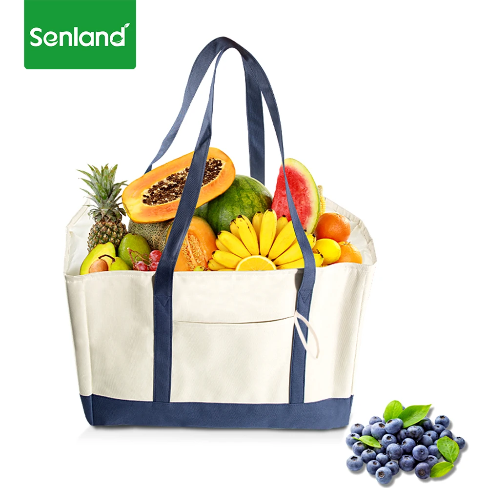 
Для женщин большой водонепроницаемый изготавливаемый по индивидуальному заказу Ланч тепловой Изолированная охлаждающая сумка для покупок 