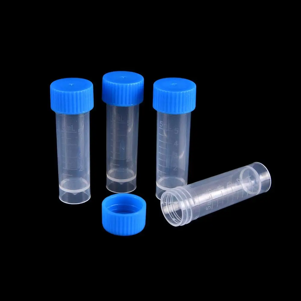 
with Storaging Solution Freezing plastic cryovials cryo cryogenic cryo vials tube with flat bottom Printed Graduation 