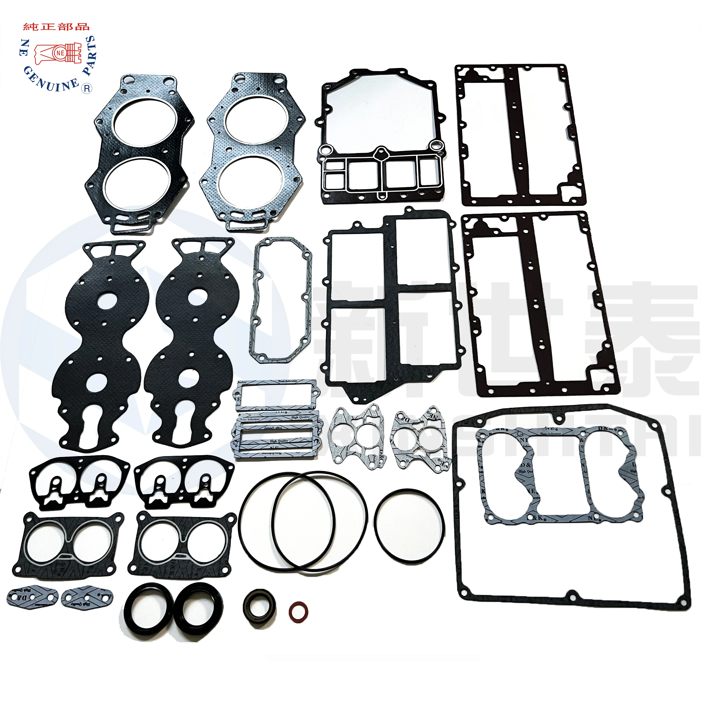 Boat accessories 6E5-W0001-A2 outboard engine complete gasket seal kit outboard power head gasket for YAMAHA 100 115 130HP