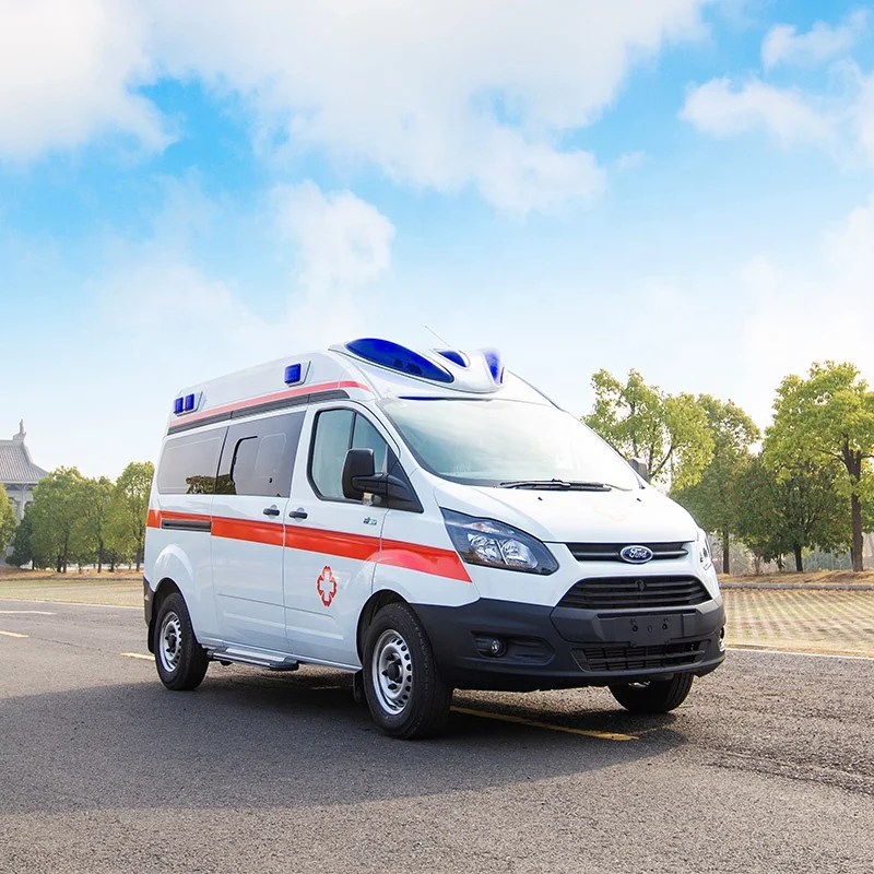 Factory Price 4x2 Emergency Ambulance Vehicle Van Ambulance with Basic Life Support for Hospital Patient Transport