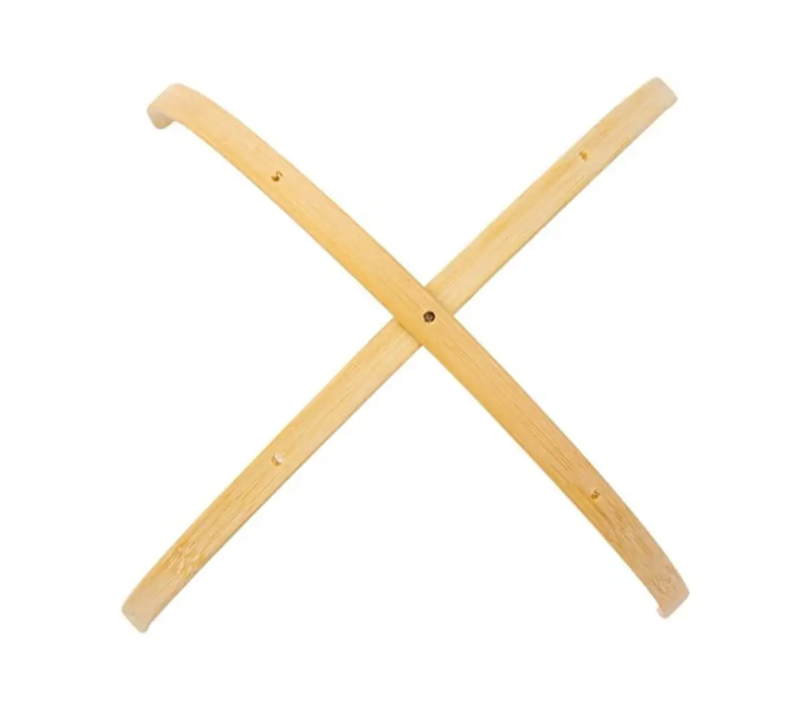 
nordic eco friendly handmade mobile supplies cot arch wooden bamboo hoops baby mobile hanger frame 