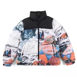 American Mens Welch Mountain Warmer Puffer Jacket Lightweight Face north Jacket Windproof Warm Portable Hoodie Luxury Jacket