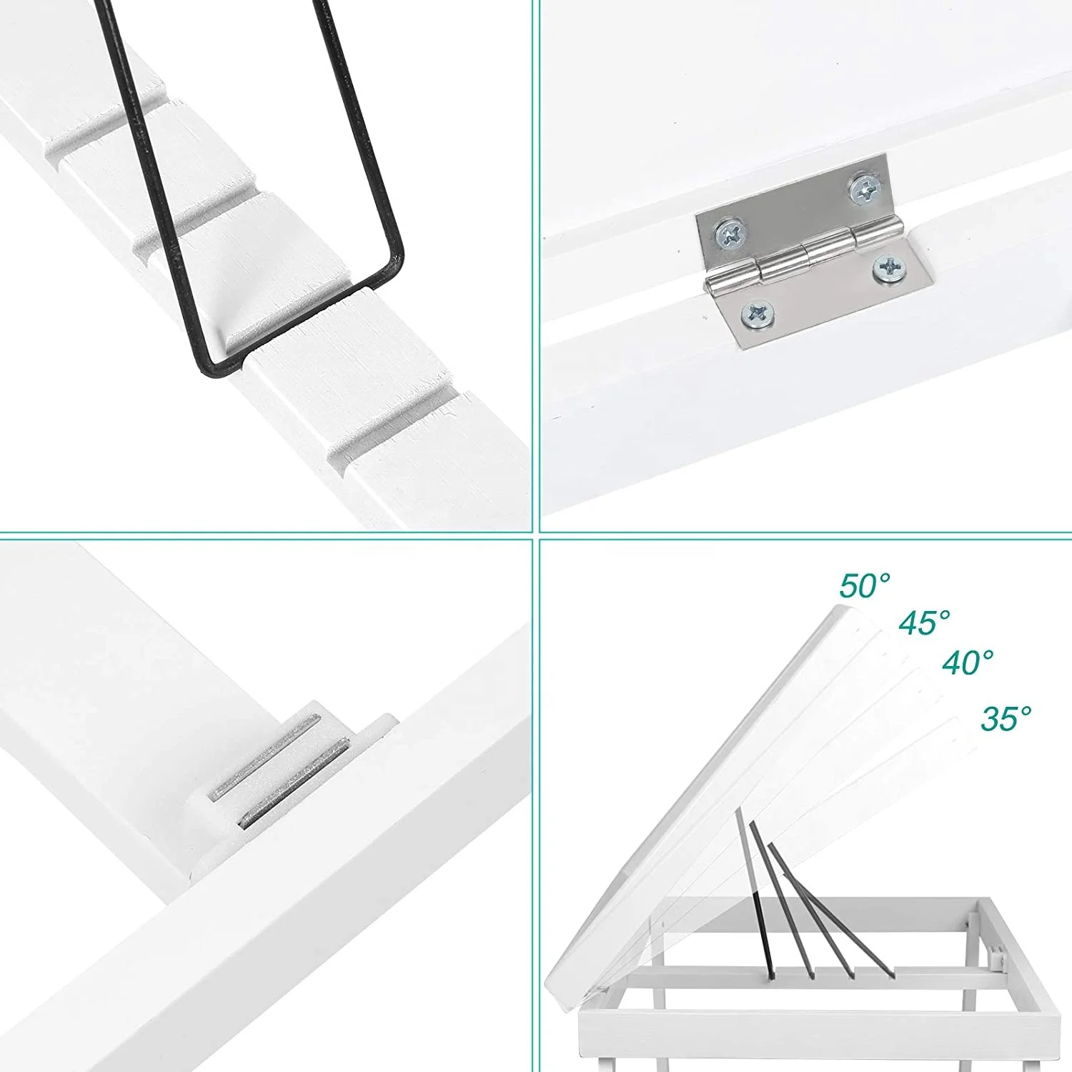 Adjustable Multifunctional Foldable Laptop Desk Bamboo Laptop Holder Notebook Computer Table Folding Bamboo Laptop Table for bed