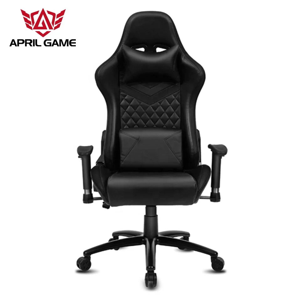 
Wholesale Executive 360 degree Swivel Custom PU Leather 2D Armrest Computer LED Gaming Chair RGB 
