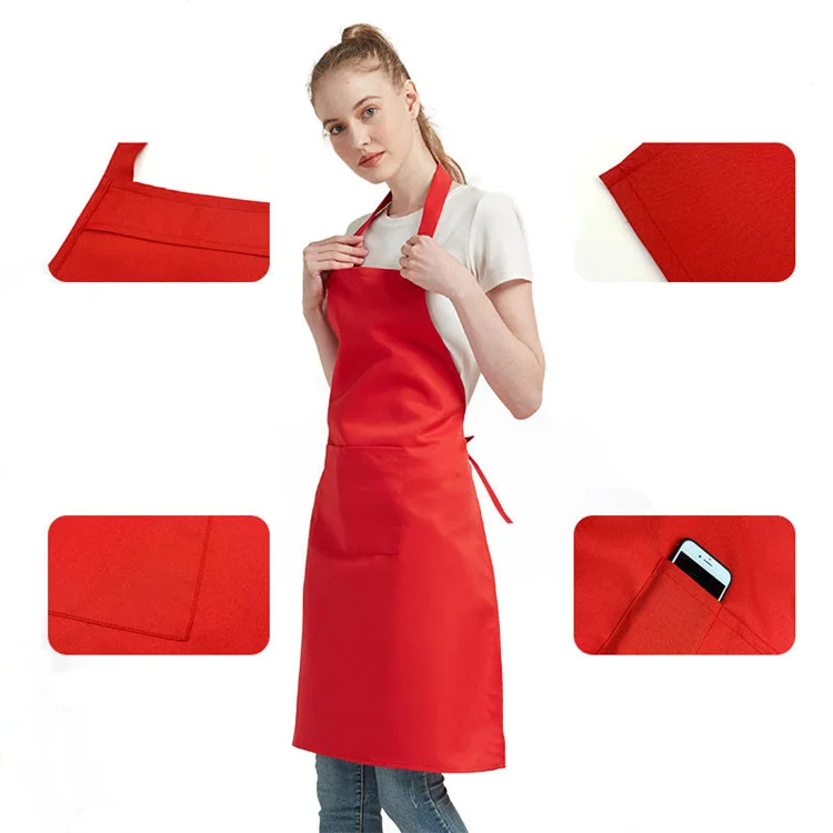 wholesale nail tech stylist girls blue cooking shef apron sublimation  blank custom logo grey aprons for different jobs