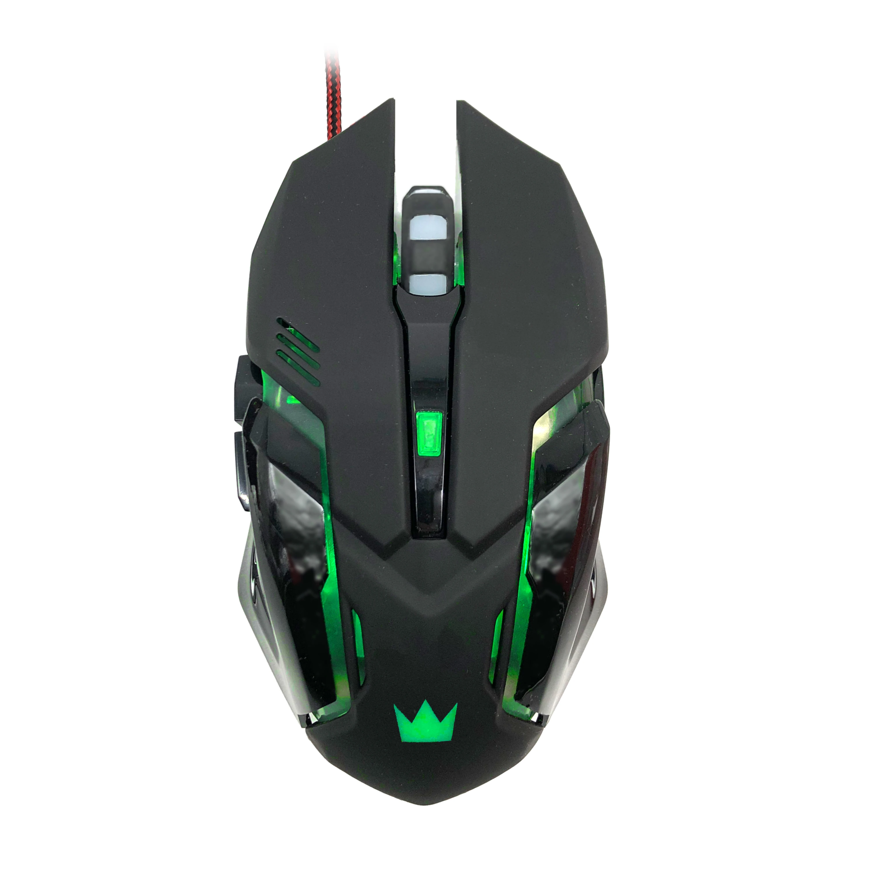 Crown Micro 7d ergonomic optical mechanical rgb wired mouse gaming mouse CMXG-622