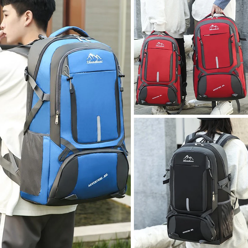 60L 85L sac a dos exterieur Large Capacity Travel Outdoor Waterproof Backpack