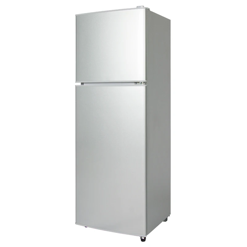 China hot selling 116L small fridge BCD-116W  refrigerate up and freezer down two doors refrigerator