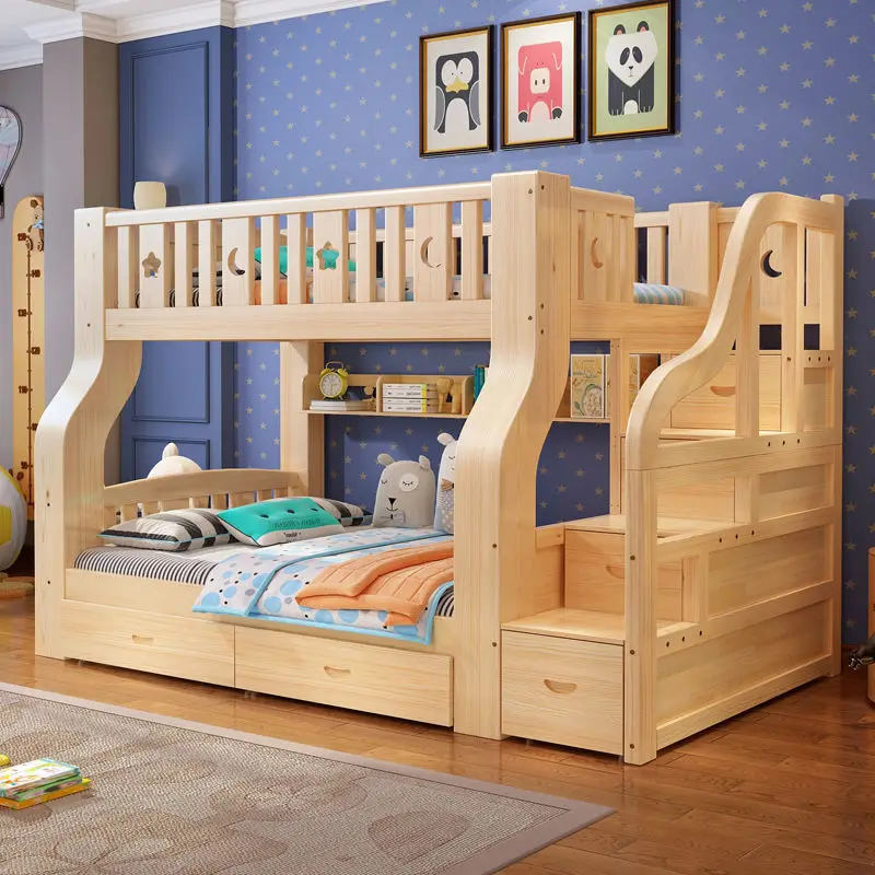 
storage kids children bunk multifunctiona design wholesale bed home furniture modern 