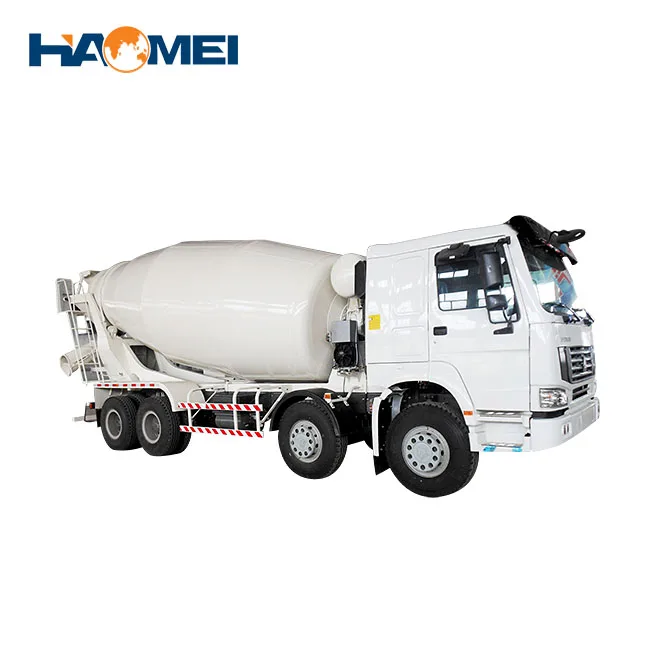 How much concrete in a cement mixer truck