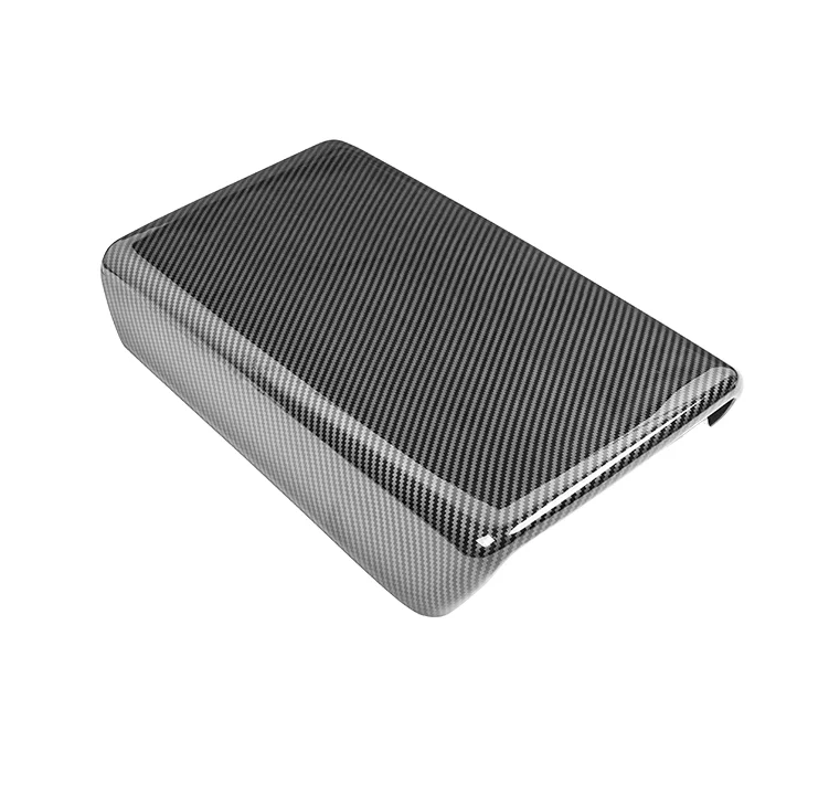 Car Armrest Cover for Tesla Model 3 Model Y ABS Center Console Protector Pad Automobile Waterproof Armrest Box Mat