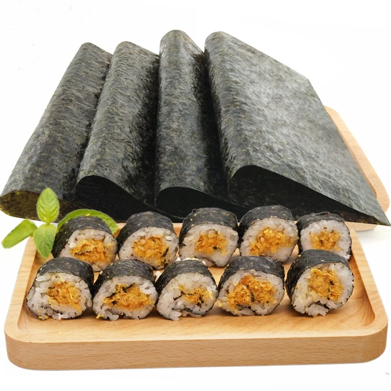 HACCP Certified Dried Roasted Nori Sushi Wrapper Wholesale
