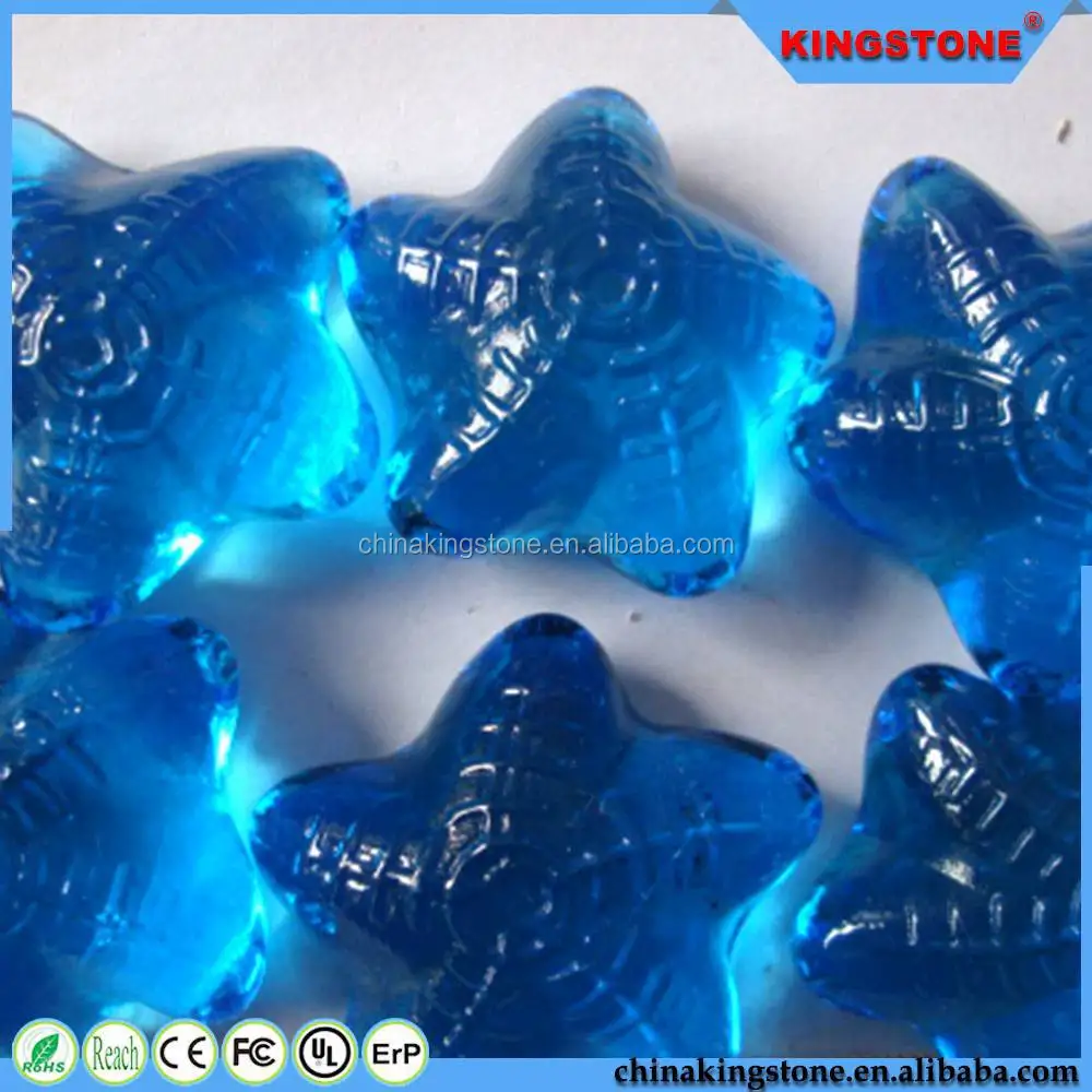 Short delivery time glass pebbles for fish tank decoration, hot sale white pebble stone garden