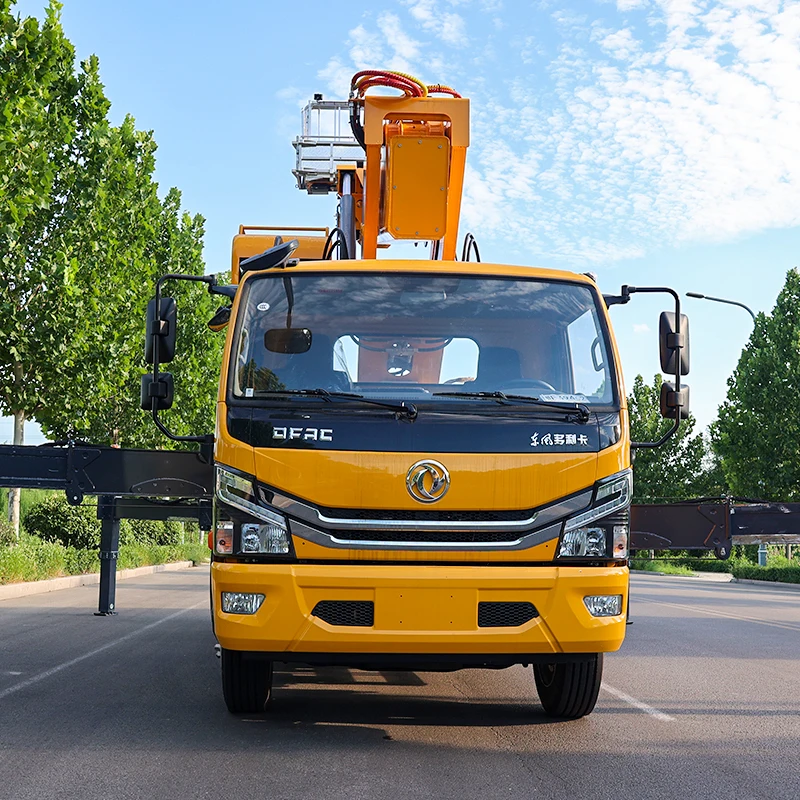32 M Aerial Lift Truck Aerial Working Platform for Sale Truck Mounted