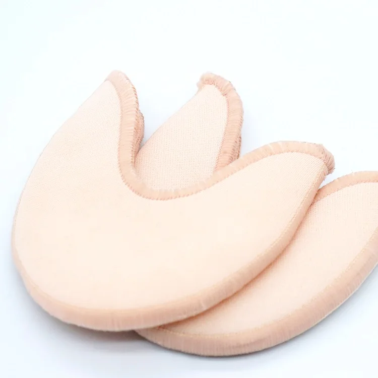 Breathable ballet shoe toe cover, front sole sweat absorbing protective foot cover, dance shoe cover, elastic knitted fabric