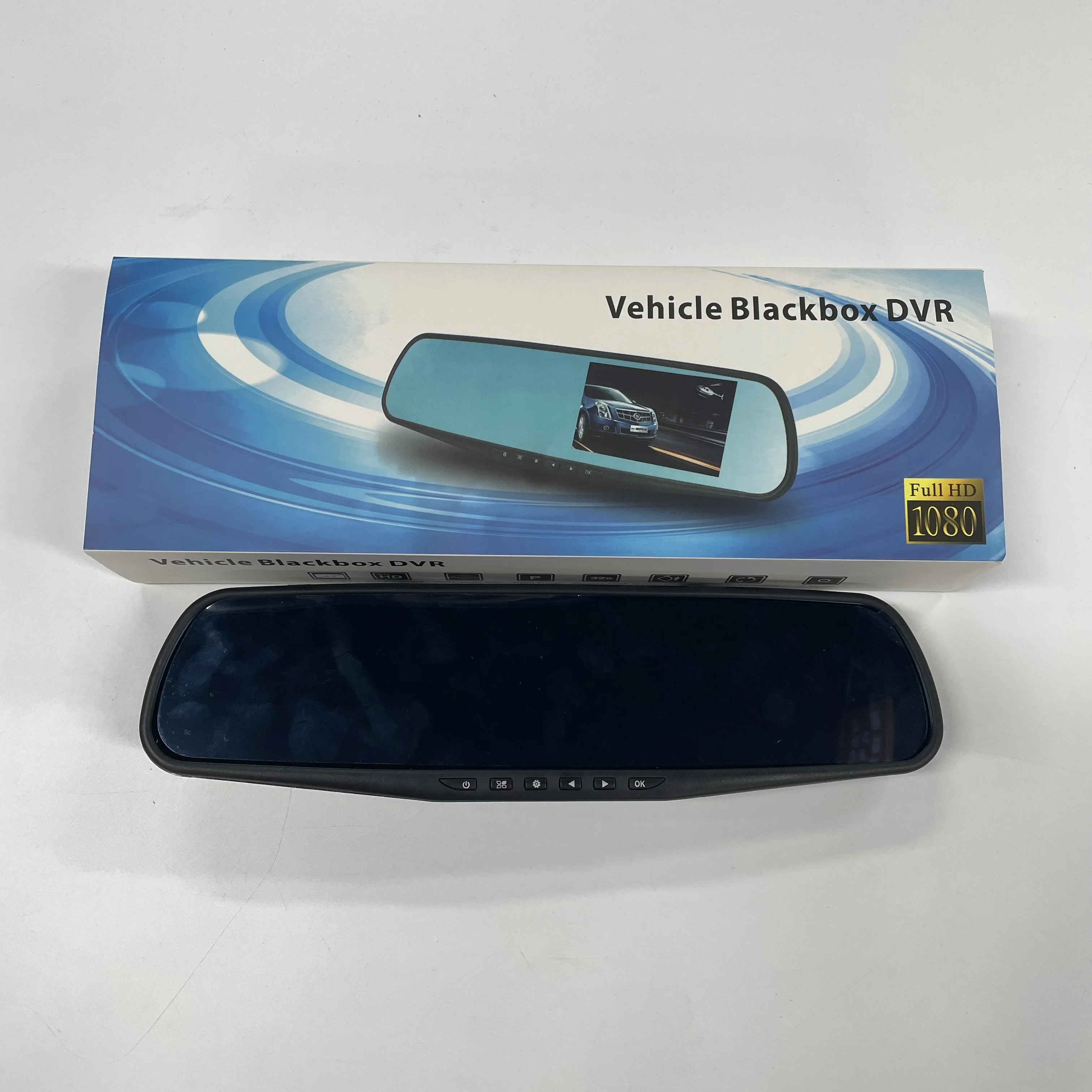 Car Dash Cam Backup Rearview Mirror Camera HD 1080P Smart Rearview Mirror Camera for Cars, Trucks, SUV, Dual Cameras