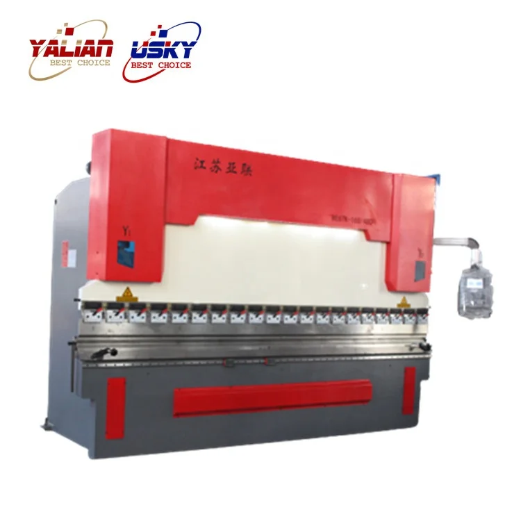 
YALIAN WC67Y WC67K amada break press second hand cnc die block bending metal sheet hydraulic 40 ton press brake bending machine 