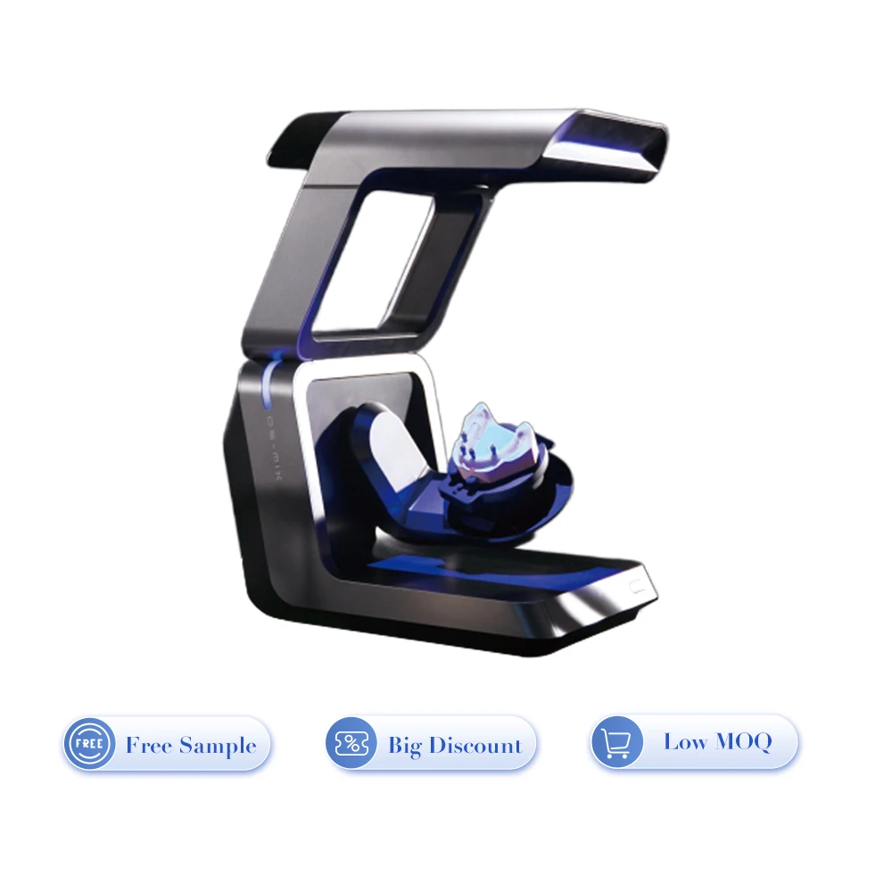 OEM Desktop Dental Lab Scanner 3D Texture Scan Blue Light Demo Machine Teeth Scanner