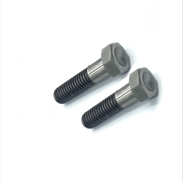 Titanium sprints car racing bolts through fasteners with hex head in Front wing starp to frame