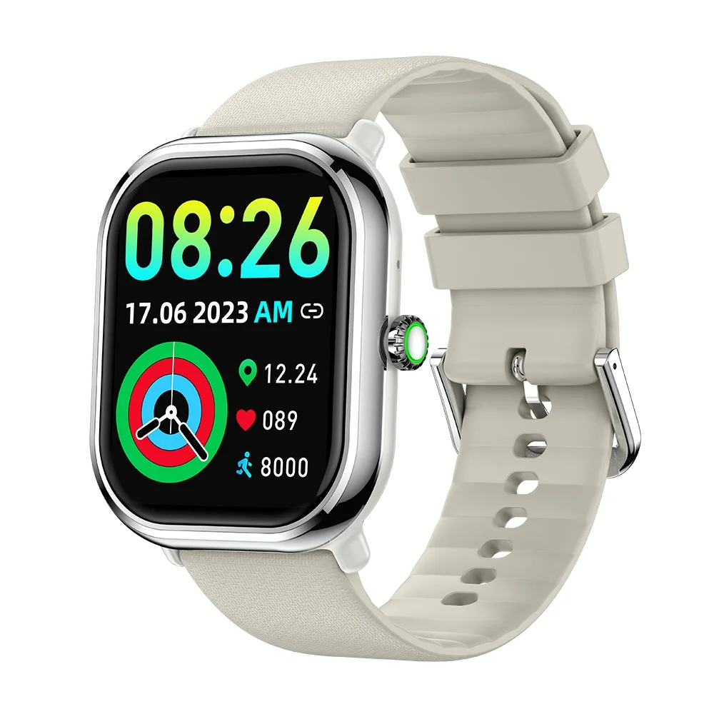 New Arrival High Quality IP68 Waterproof 1.96Inch HD AMOLED Screen Watch Heart Rate Blood Oxygen Smart Watch P101S for Men Women