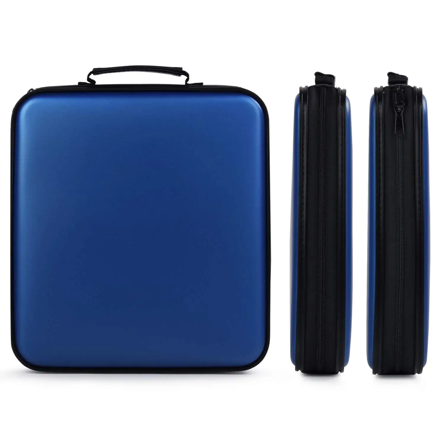 160 Capacity CD/DVD Case Organizer CD Case Storage DVD Booklet CD/DVD Holder Case DVD Book Heavy Duty DVD Case Book Wallet