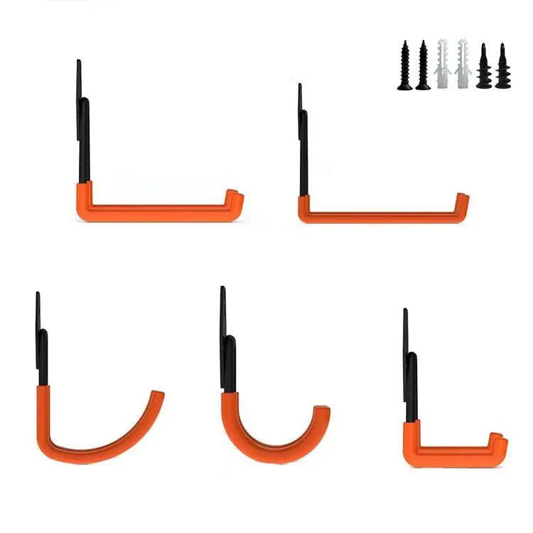 Heavy Duty Tool Holder Garage Organizer Garage Storage Wall Double Hooks garage hook